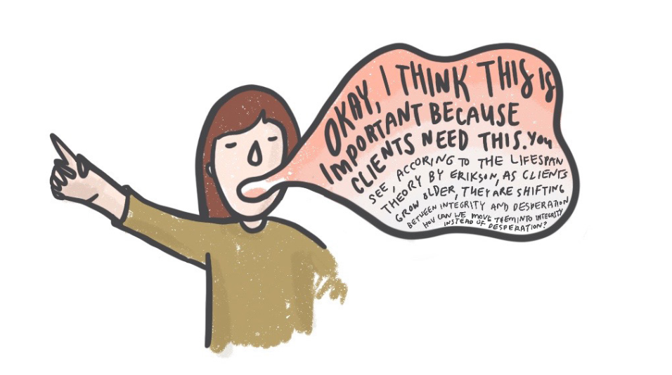 No, it's not just about how many fancy terms you write in your notepad. It's about the relationship you form.