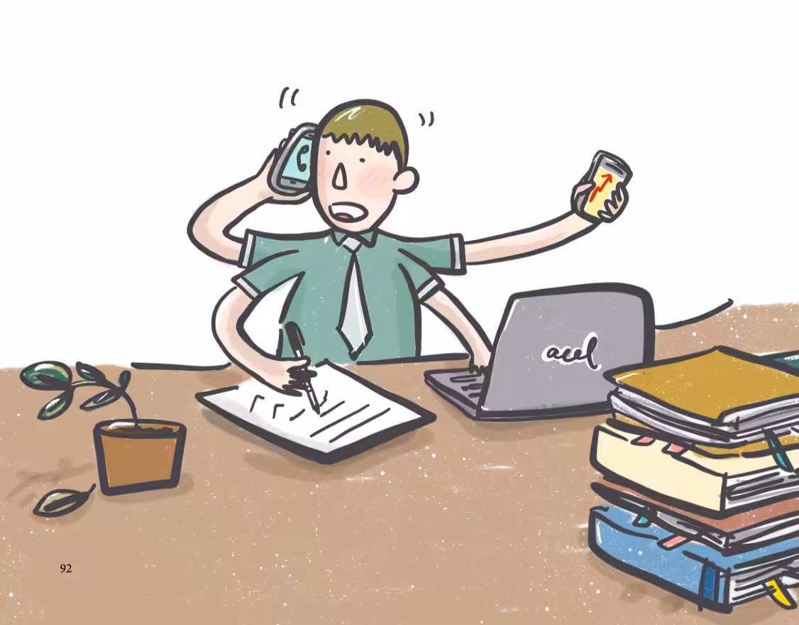 You don't have to grow more hands to do your work. Too much to do, too little time to do it? Focus your mind with a distraction log, writting down your distractions on a simple piece of paper. 