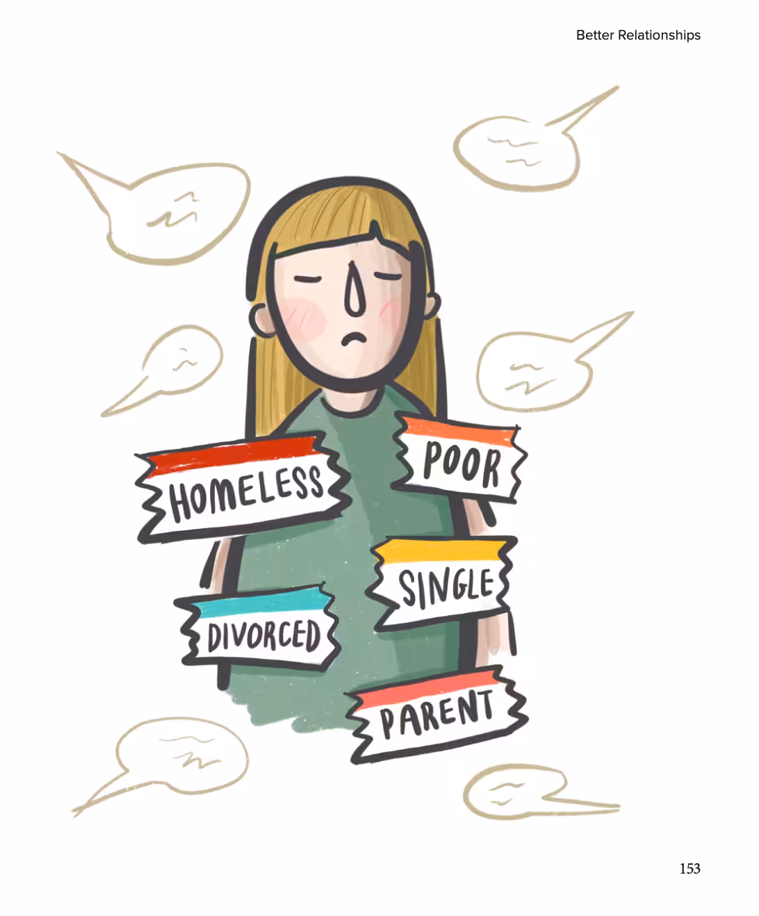 Often we think about clients and their problems first before we look at them as a person. 