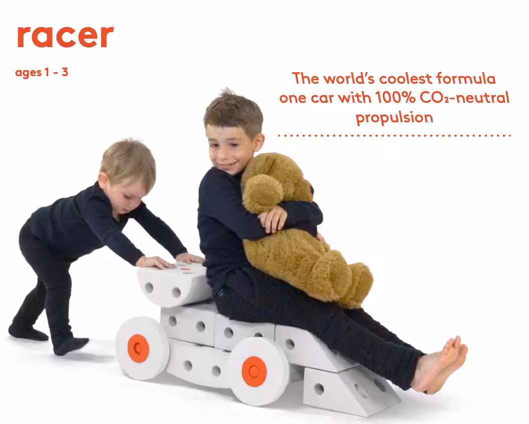 Open ended toys like Modu can help in bringing the imagination of kids into the real world. 
