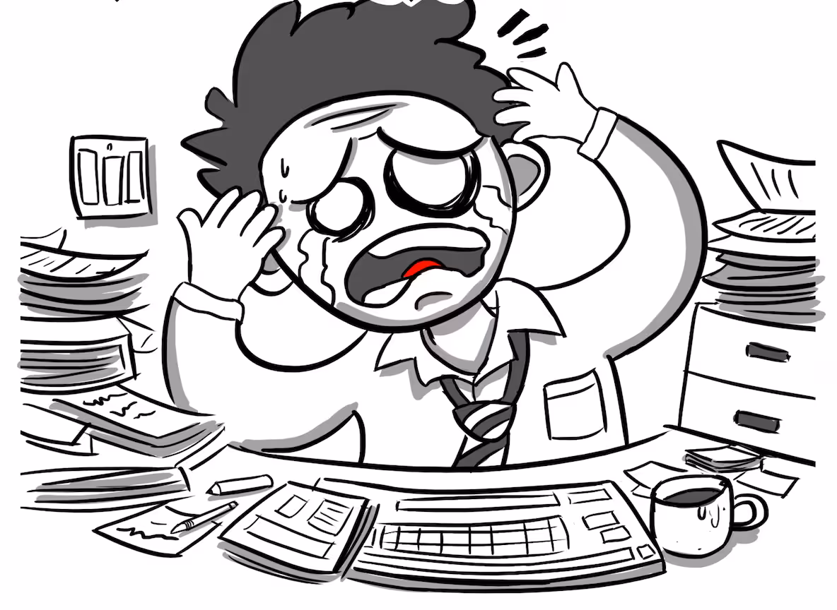 You might find yourself drowning in the sea of admin work. 